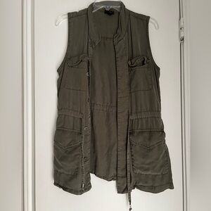 Olive Green Utility Vest